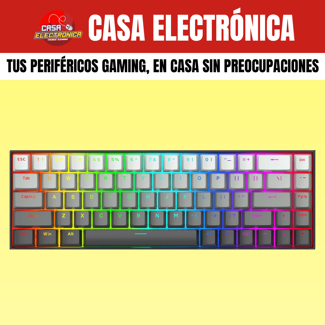 Teclado Magnético EYooso HZ68 Hall Effect Rappid Trigger 8K HZ 65%