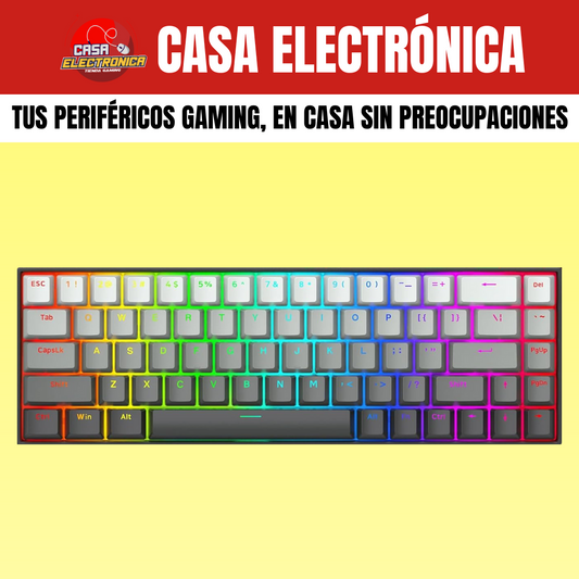 Teclado Magnético EYooso HZ68 Hall Effect Rappid Trigger 8K HZ 65%