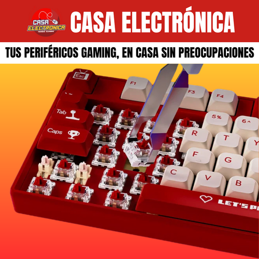 Teclado Mecánico Ajazz AK870MC 85% TKL Gaming