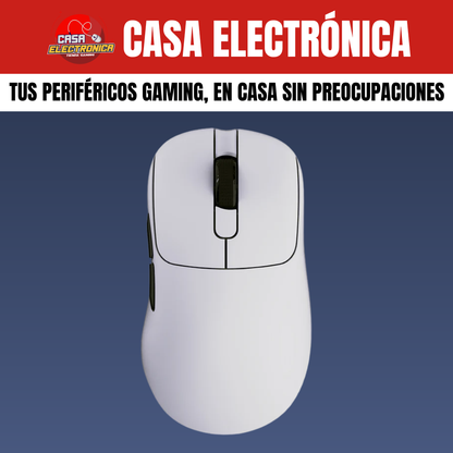 Mouse Inalámbrico Ajazz AJ179P MC Trimodo Base de Carga