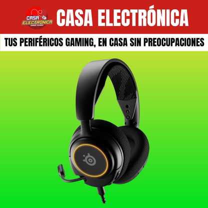 Headset Steelseries Artics Nova 3 Gamer Sonido Espacial