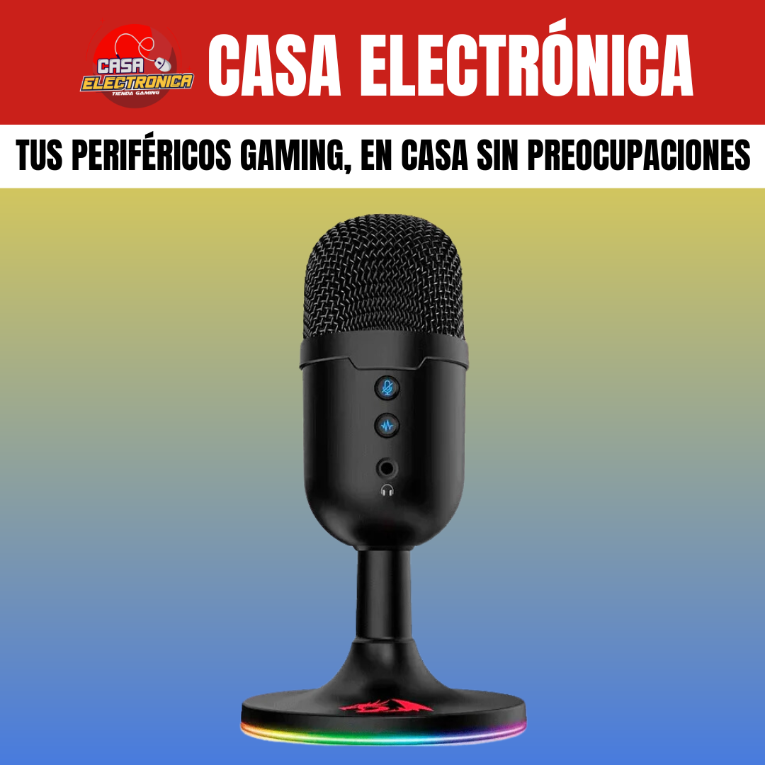 Micrófono Gamer Redragon Pulsar GM303