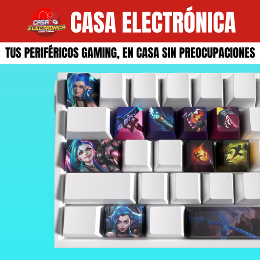 Keycaps League Of Legends / Jinx