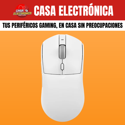 Mouse Inalámbrico Ajazz AJ139 V2 MC Trimodo Base de Carga