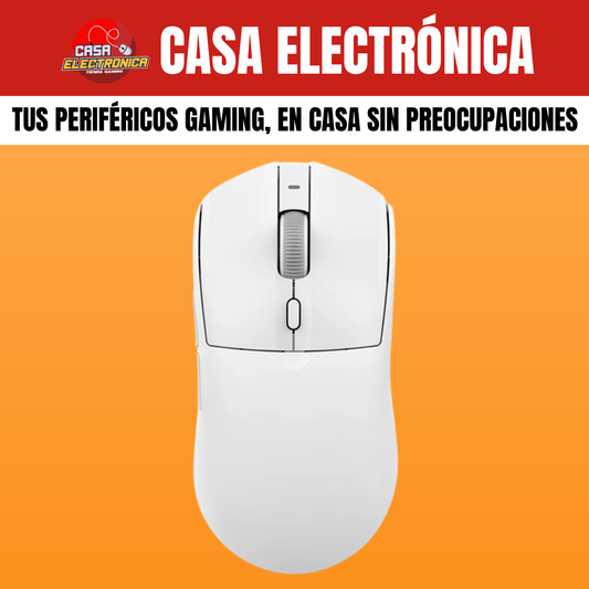 Mouse Inalámbrico Ajazz AJ139 V2 MC Trimodo Base de Carga