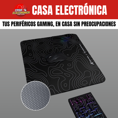Mousepad de Vidrio Attack Shark CM05 Competitivo Alta Precisión Grande 45 x 40 CM