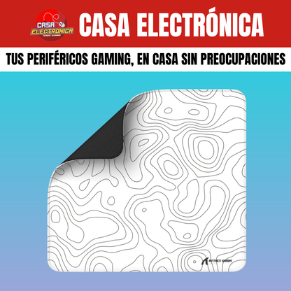 Mousepad Competitivo Attack Shark CM02 Híbrido Grande Impermeable Alta Densidad