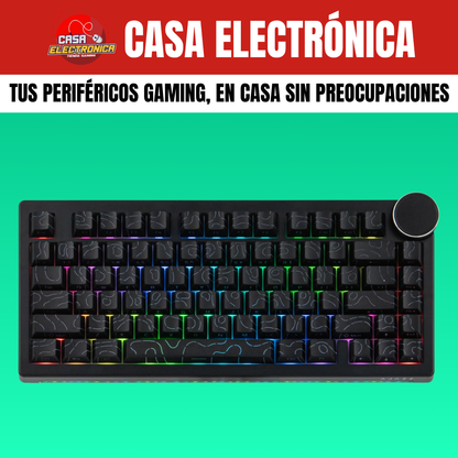 Teclado Inalámbrico Ajazz AK820 V2 Mecánico 8.000 mAH RGB