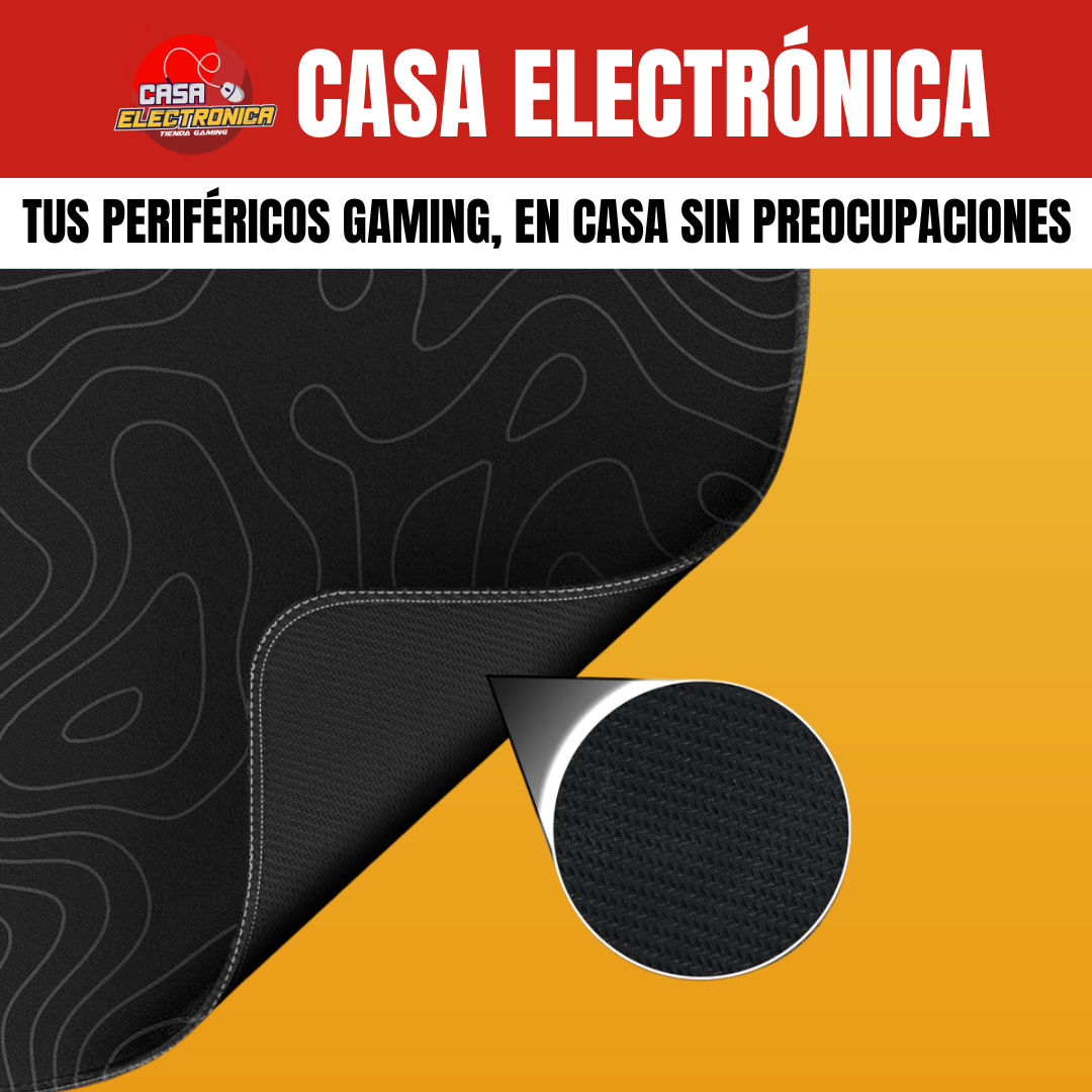 Mousepad Competitivo Attack Shark CM02 Híbrido Grande Impermeable Alta Densidad