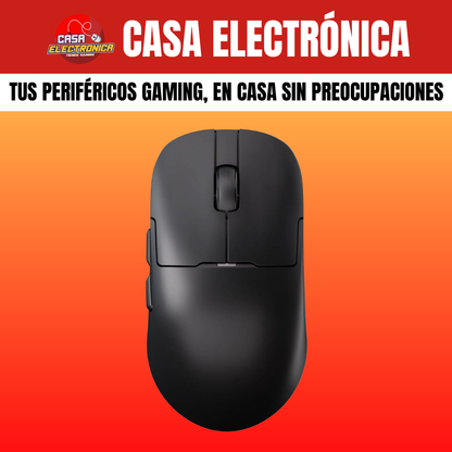 Mouse Inalámbrico Ajazz AJ159 PRO 8K HZ Polling Rate RGB Trimodo Base de Carga