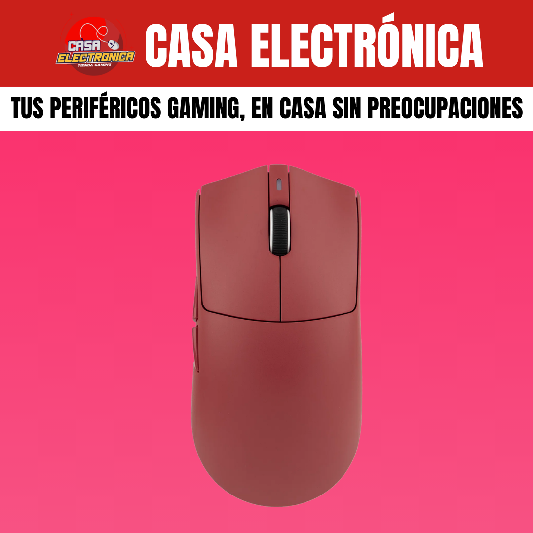 Mouse Inalámbrico Ajazz AJ139P V3 MC Trimodo Base de Carga RGB Competitivo