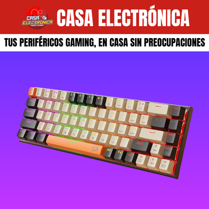 Teclado Mecánico Redragon Ryze K633 RGB 65%