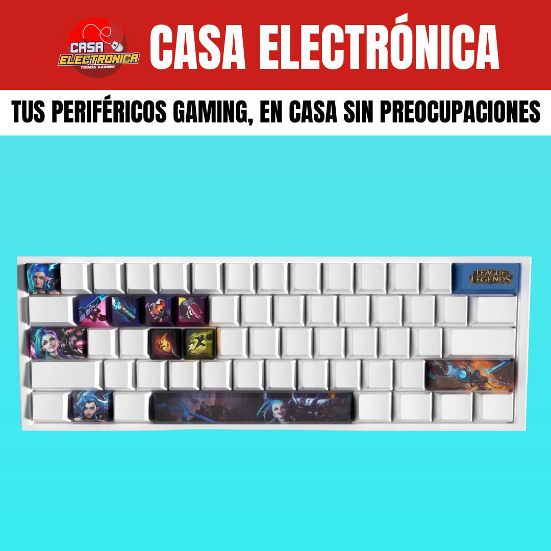 Keycaps League Of Legends / Jinx