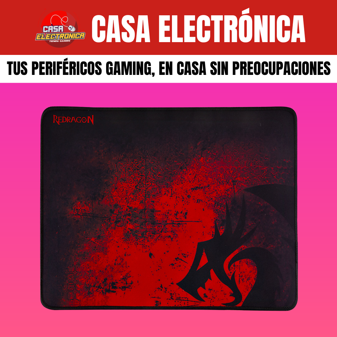 Mousepad Redragon Pisces P016 33X26 CM Speed Antideslizante Gaming