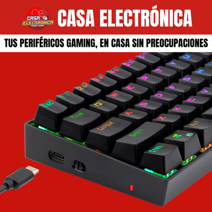 Teclado Inalámbrico Redragon Deimos K599 70%