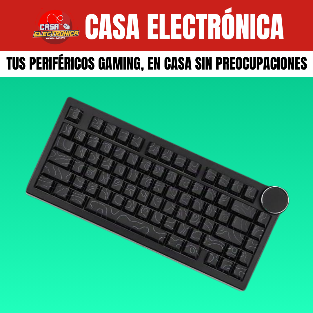 Teclado Inalámbrico Ajazz AK820 V2 Mecánico 8.000 mAH RGB