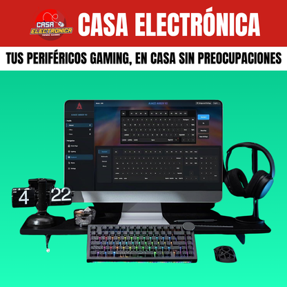 Teclado Inalámbrico Ajazz AK820 V2 Mecánico 8.000 mAH RGB