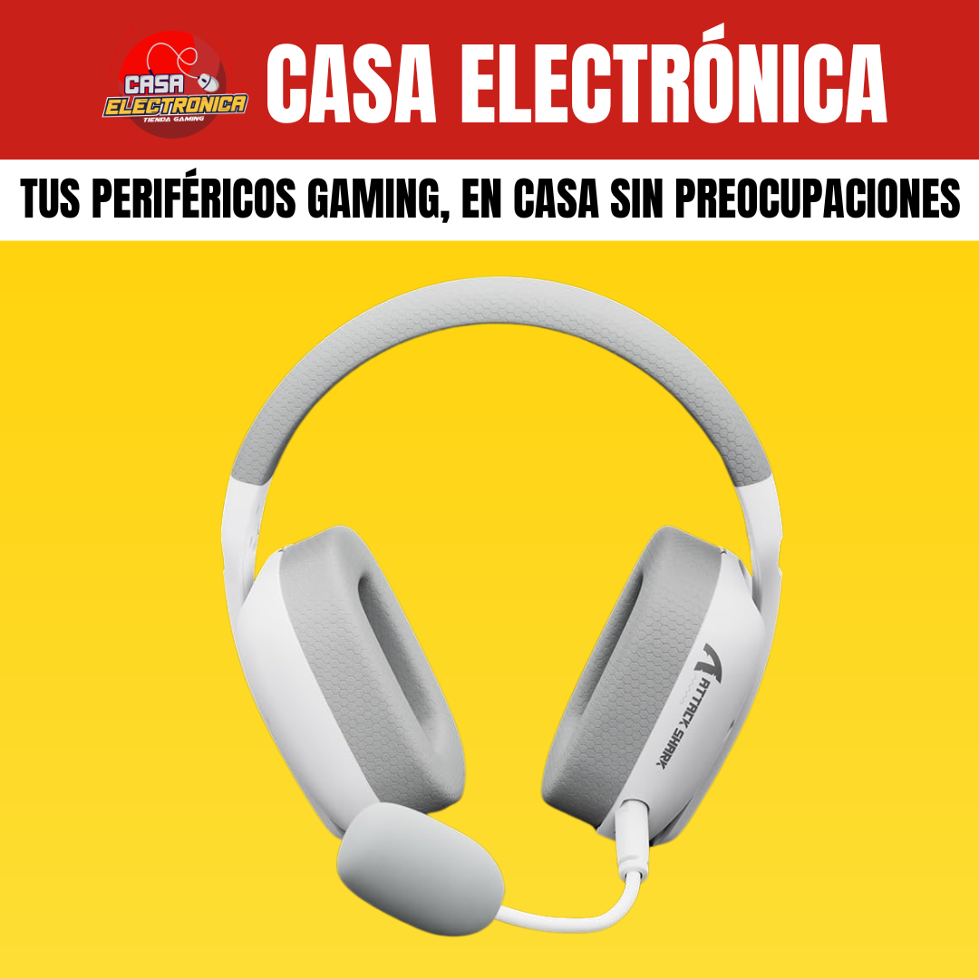 Audífonos Inalámbricos Attack Shark L80PRO Sonido Envolvente Ligero