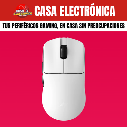 Mouse Inalámbrico ATK F1 V2 Ultra Max 2.0 Competitivo PAW3395Ultra UltraLigero 8K