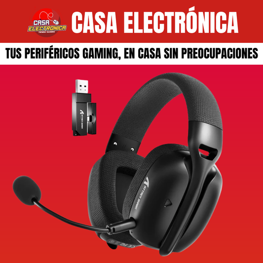 Audífonos Attack Shark L80 PRO Cable/BT/2.4G Sonido Envolvente Ultraligero