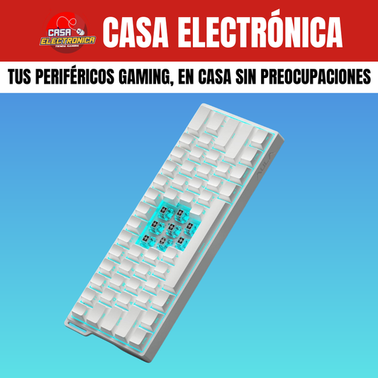 Teclado Magnético Aula Win60 He 8.000 Polling Rate RGB Rappid Trigger