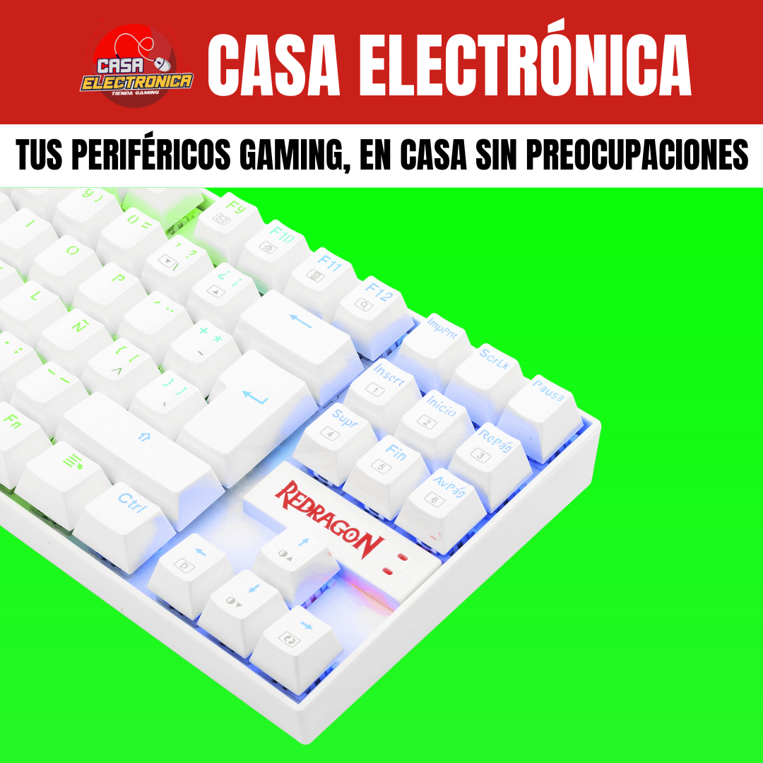 Teclado Mecánico Redragon Kumara K552 TKL RGB