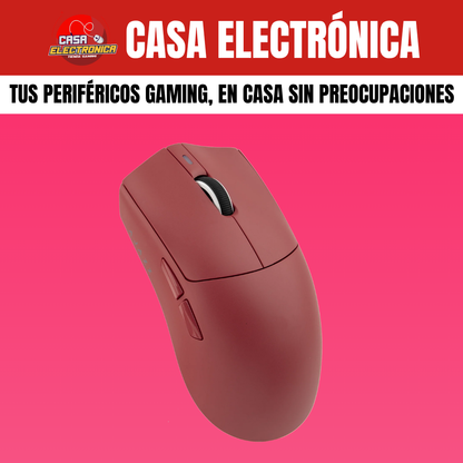 Mouse Inalámbrico Ajazz AJ139P V3 MC Trimodo Base de Carga RGB Competitivo