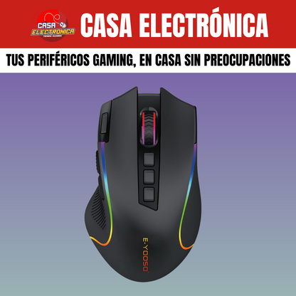 Mouse Gamer Inalámbrico EYooso X11