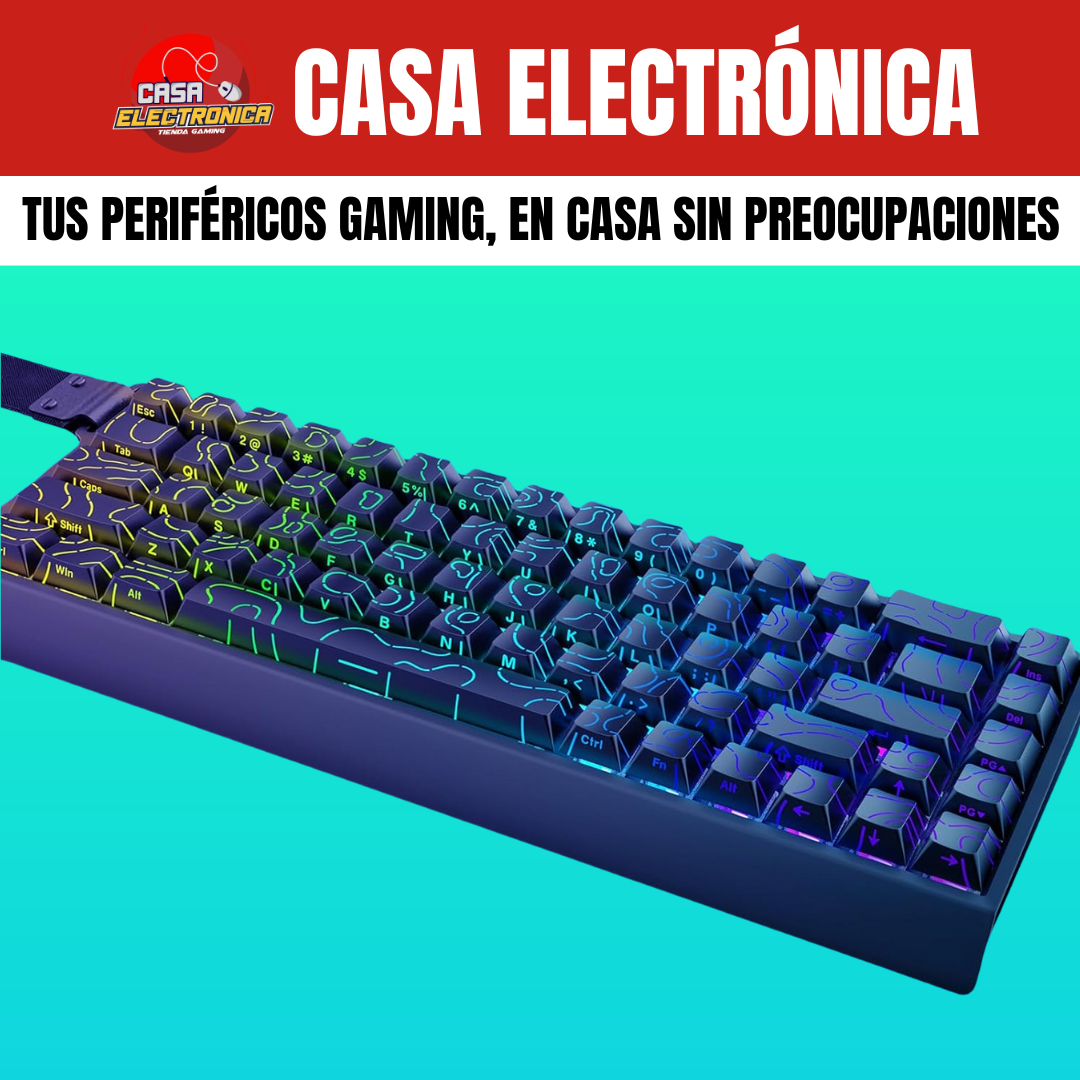 Teclado Magnético Irok Mercury68 8K HZ Polling Rate RGB 65% Baja Latencia