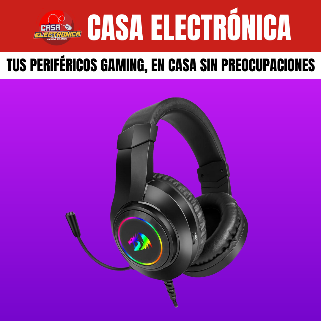 Headset Redragon Hylas H260 RGB Gamer