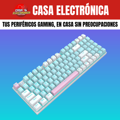Teclado Mecánico EYooso Z19 Led 90% Gamer