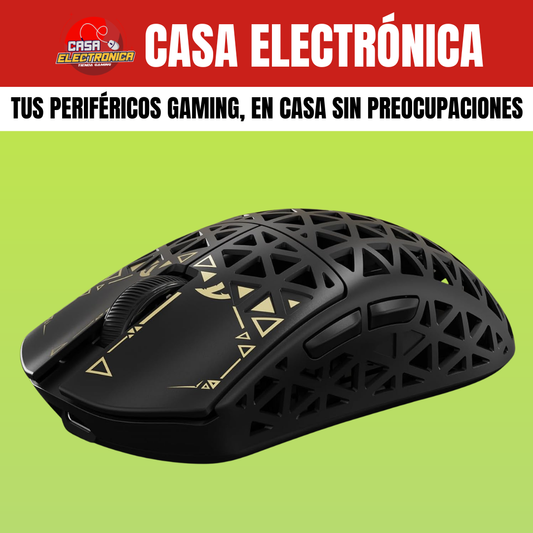 Mouse Inalámbrico Attack Shark R5 Ultra 8K Competitivo PAW3950 Max 39Gr  MCU Nordic 52840