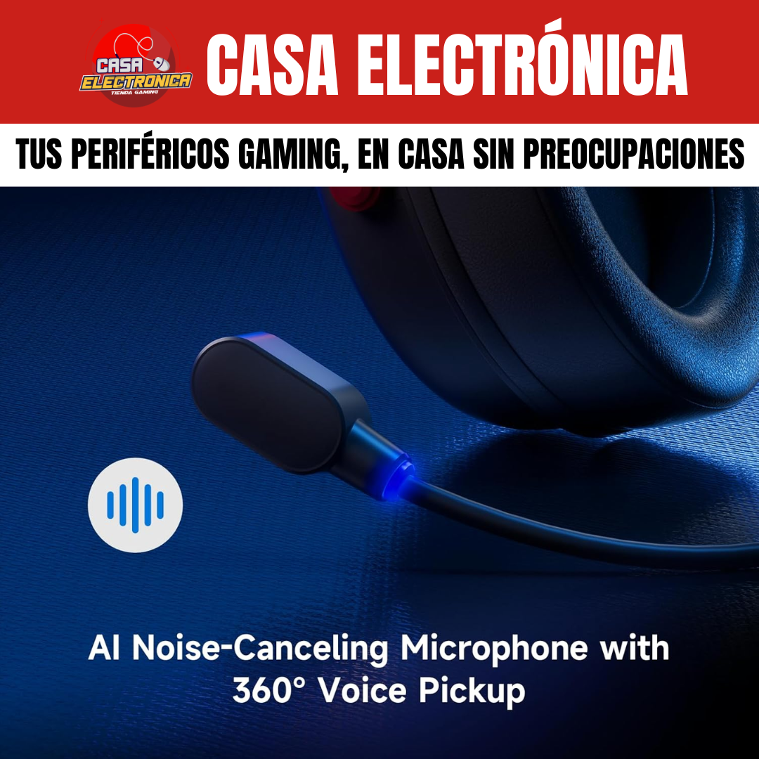Audífonos Inalámbricos Mchose V9 PRO TOPSPEED Envolvente 7.1 Ligero Gaming