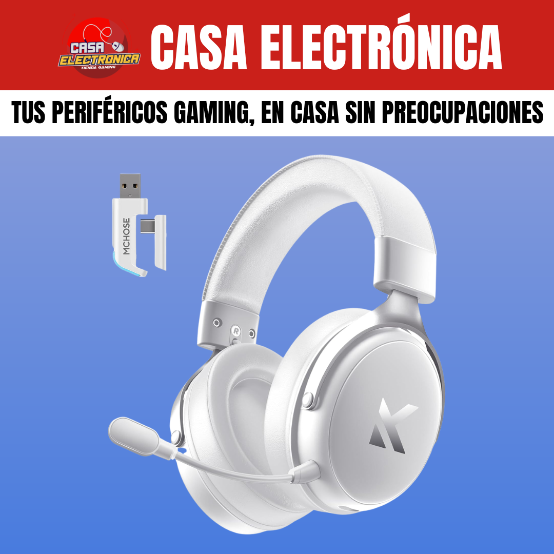 Audífonos Inalámbricos Mchose V9 PRO TOPSPEED Envolvente 7.1 Ligero Gaming