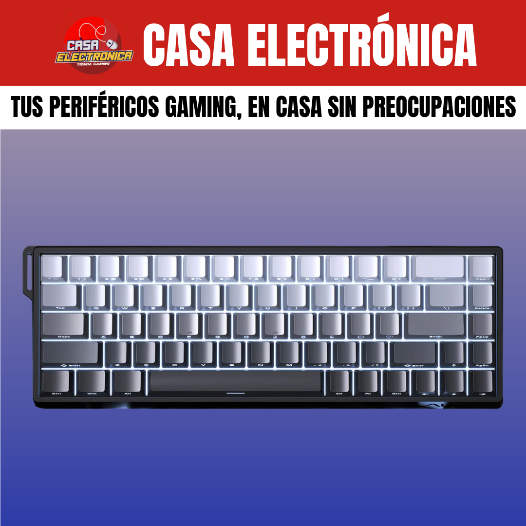 Teclado Magnético Aula Win68 HE RGB 8K Polling Rate Competitivo RGB