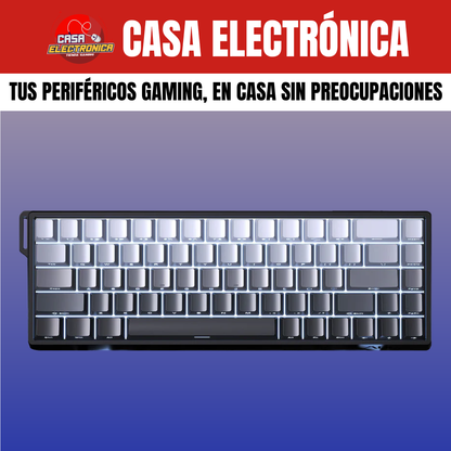 Teclado Magnético Aula Win68 HE RGB 8K Polling Rate Competitivo RGB