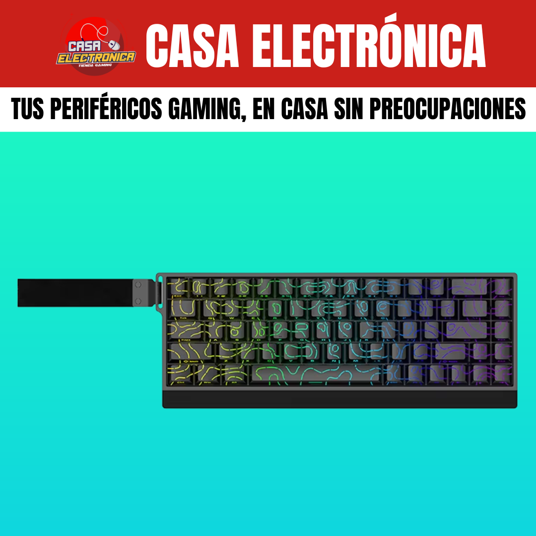 Teclado Magnético Irok Mercury68 8K HZ Polling Rate RGB 65% Baja Latencia