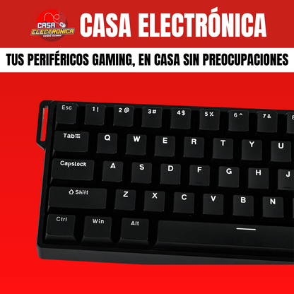 Teclado Magnético Aula Win60 HE Rappid Trigger RGB 60% 8K HZ