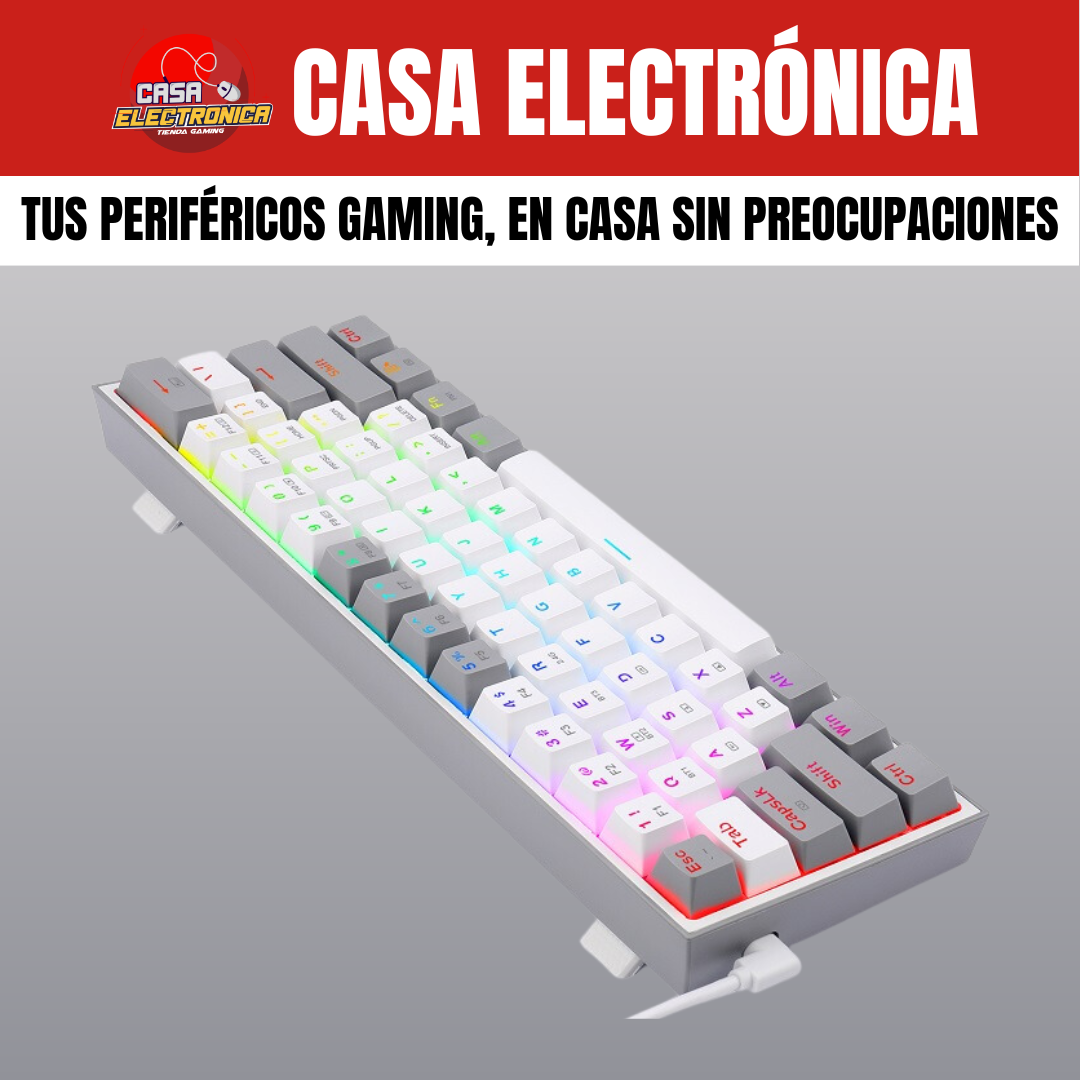 Teclado Mecánico Inalámbrico Redragon Fizz PRO K616