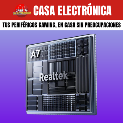 Mouse Inalámbrico Mchose A7 PRO Competitivo 8K Polling Rate UltraLigero
