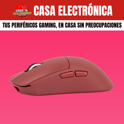 Mouse Inalámbrico Ajazz AJ139P V3 MC Trimodo Base de Carga RGB Competitivo