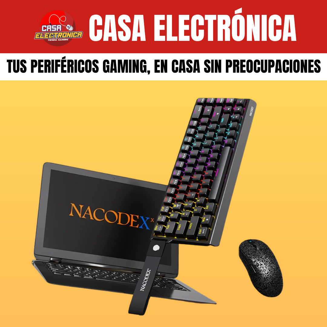 Teclado Mecánico Ajazz NK68 V2 65% Rainbow Reclinable Moderno Gaming