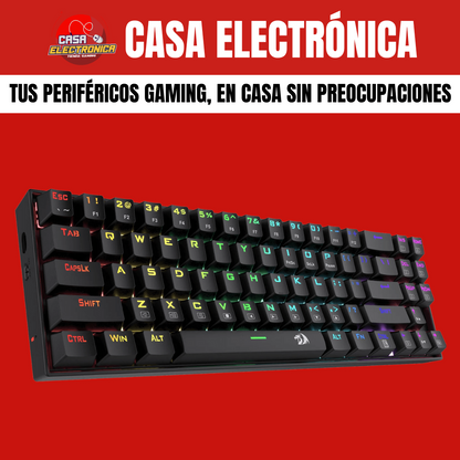 Teclado Inalámbrico Redragon Deimos K599 70%