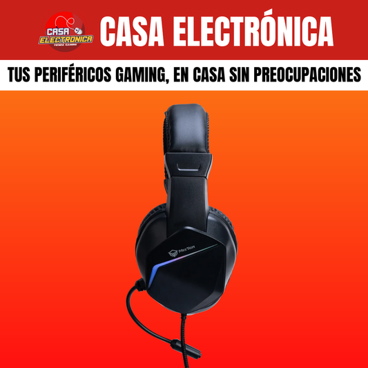 Audífonos Meetion HP022 RGB Estéreo 40MM