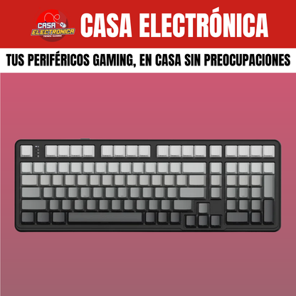 Teclado Cremoso Inalámbrico Attack Shark X98 Trimodo Gasket RGB 100%