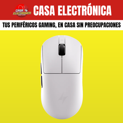 Mouse Inalámbrico ATK A9 Plus Competitivo 26K DPI Revestimiento Premium Trimodo