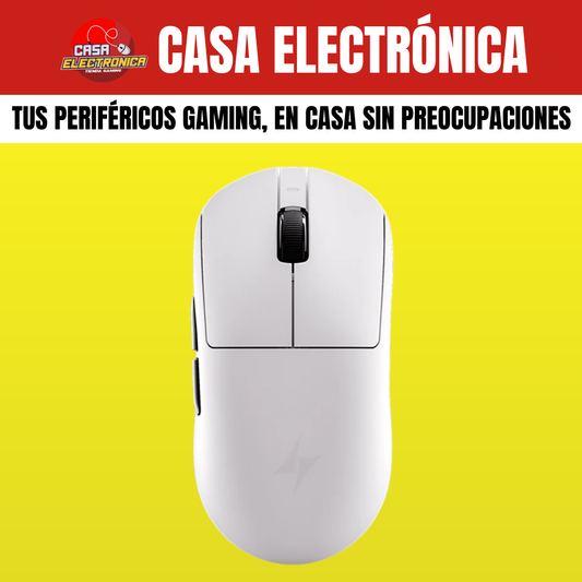 Mouse Inalámbrico ATK A9 Plus Competitivo 26K DPI Revestimiento Premium Trimodo
