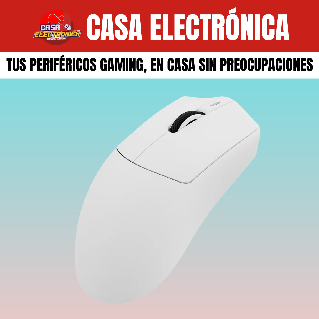 Mouse Inalámbrico Ajazz AJ139P V3 MC Trimodo Base de Carga RGB Competitivo