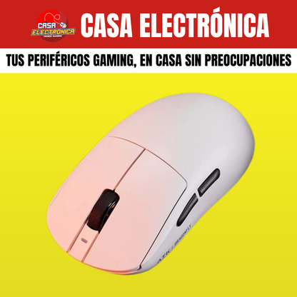 Mouse Inalámbrico ATK A9 Plus Competitivo 26K DPI Revestimiento Premium Trimodo