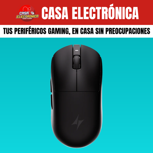 Mouse Inalámbrico ATK A9 Plus Competitivo 26K DPI Revestimiento Premium Trimodo
